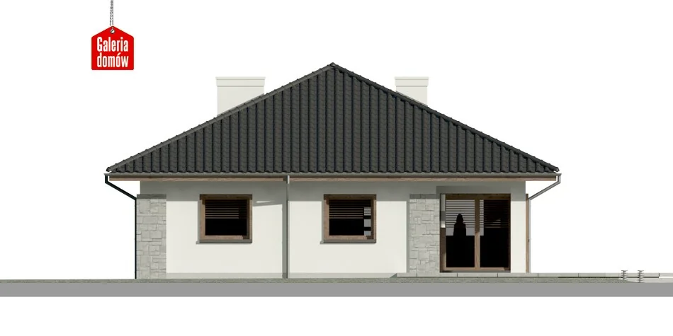 Elewacja boczna lewa