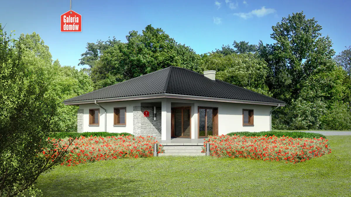 Wizualizacja domu przy Pastelowej 7 - zdjęcie 2