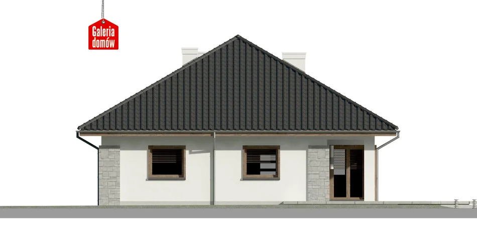 Elewacja boczna lewa