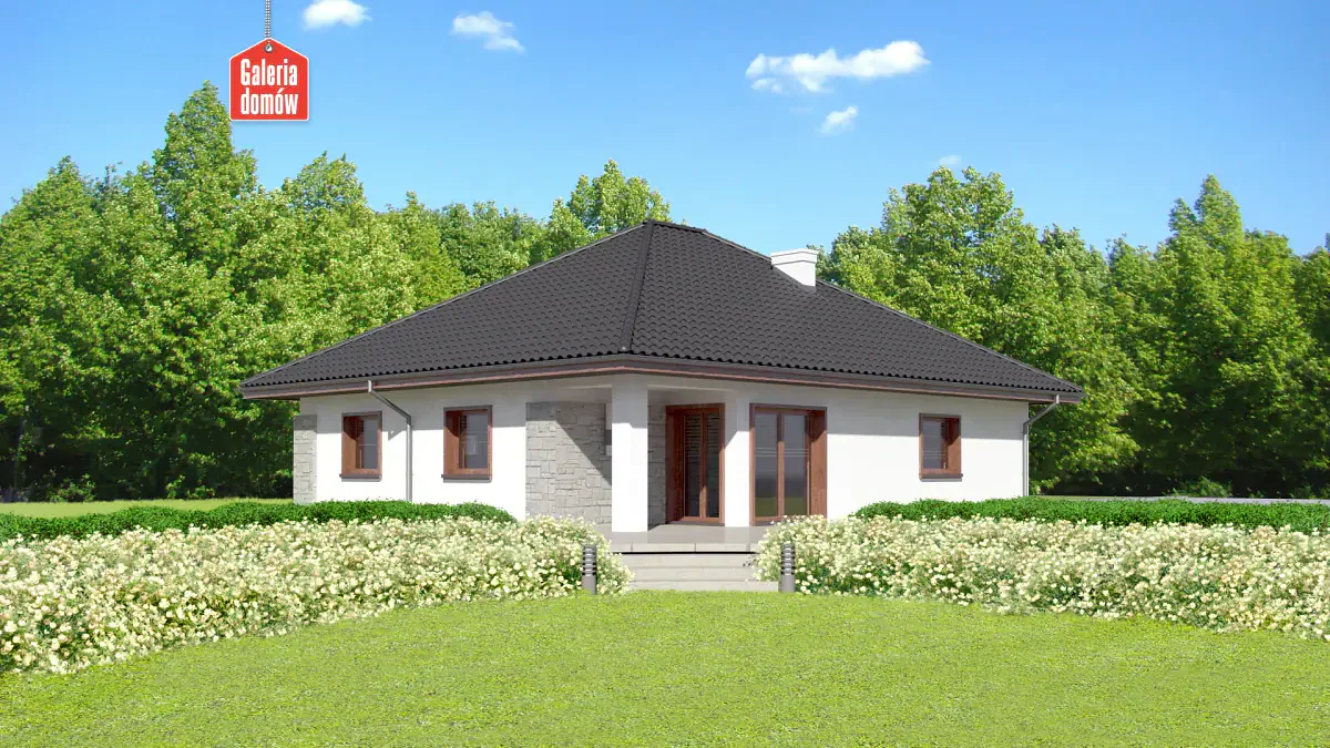 Wizualizacja domu przy Pastelowej 8 bis - zdjęcie 2