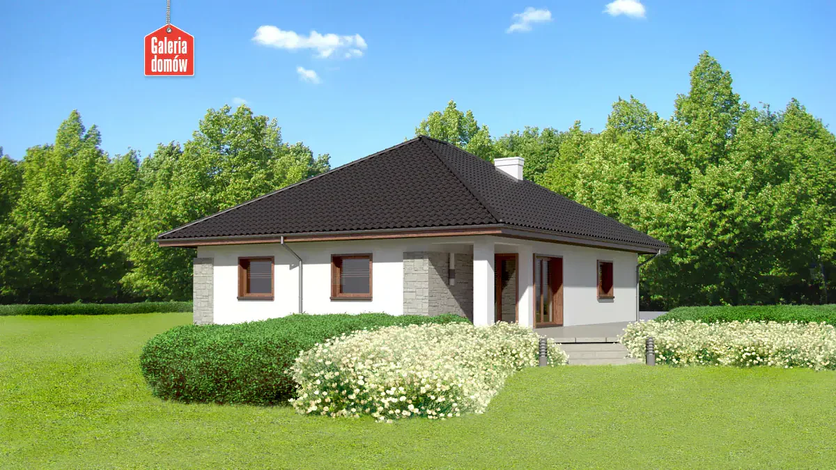 Wizualizacja domu przy Pastelowej 8 bis - zdjęcie 3