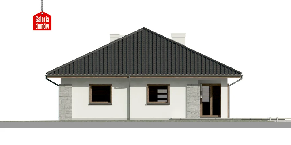 Elewacja boczna lewa
