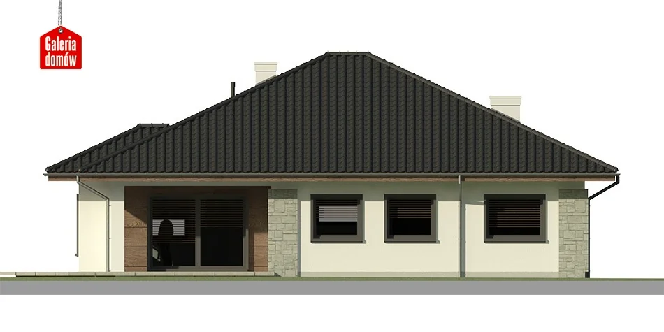 Elewacja boczna lewa