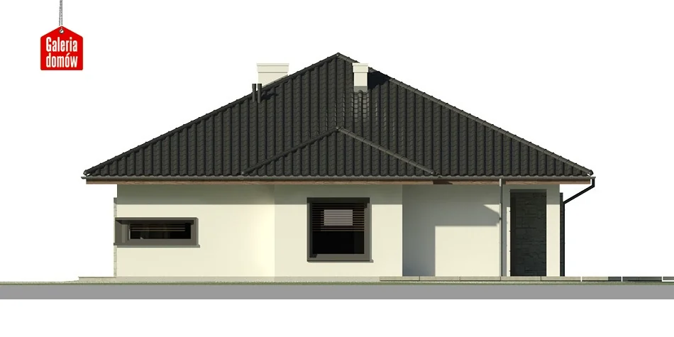 Elewacja boczna prawa