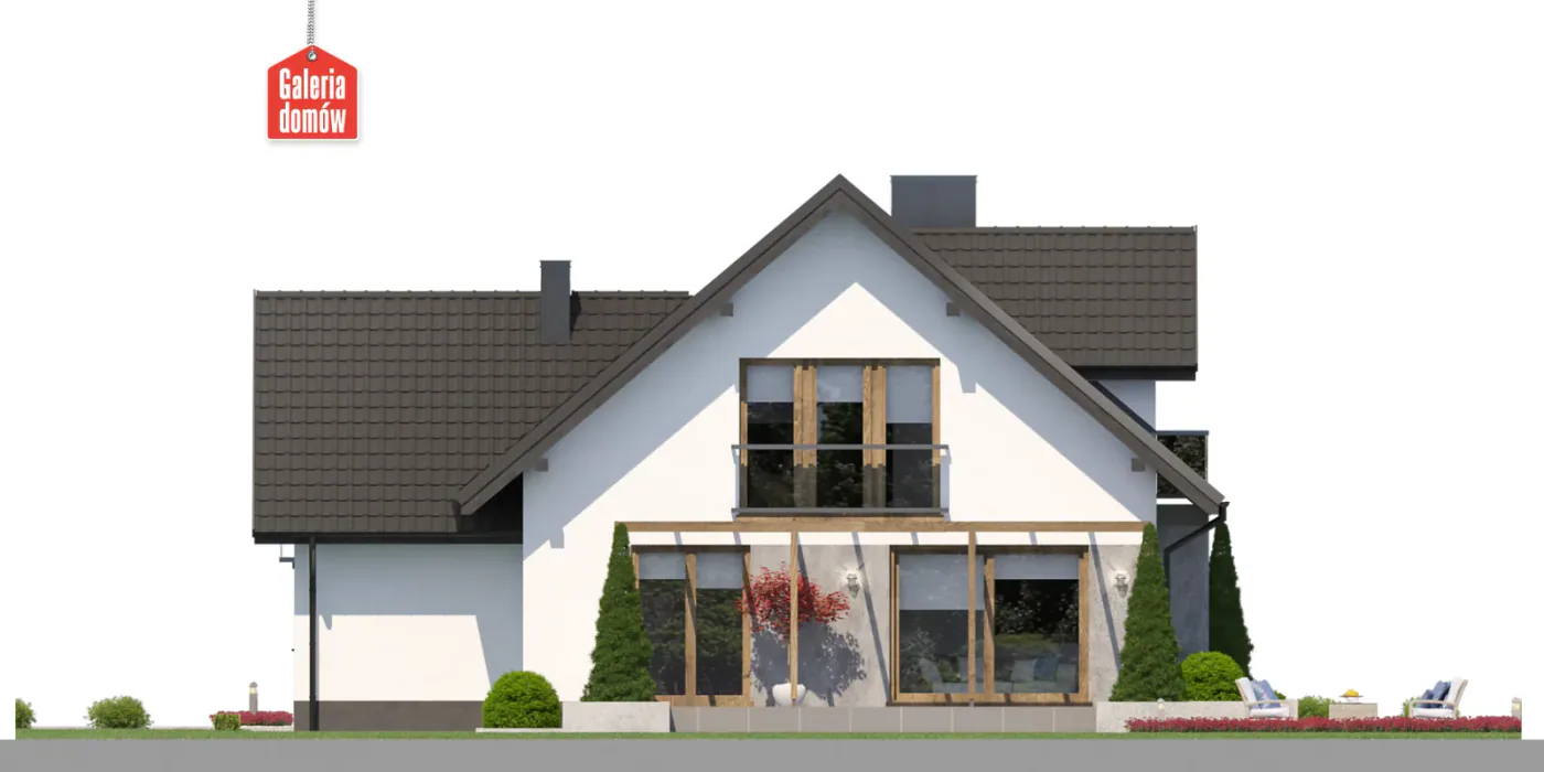 Elewacja boczna lewa