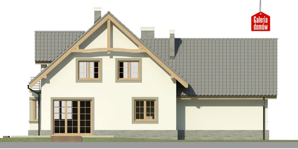 Elewacja boczna lewa