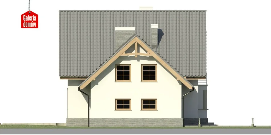 Elewacja boczna prawa