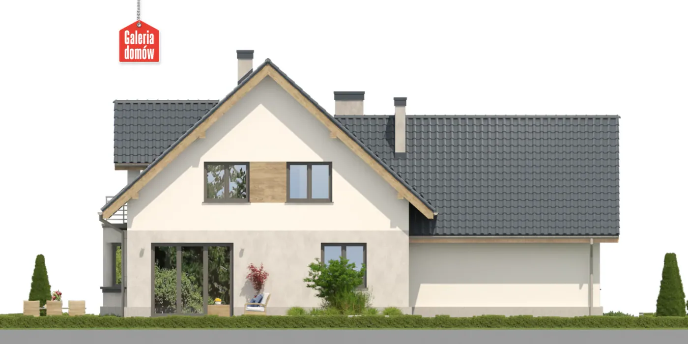 Elewacja boczna lewa