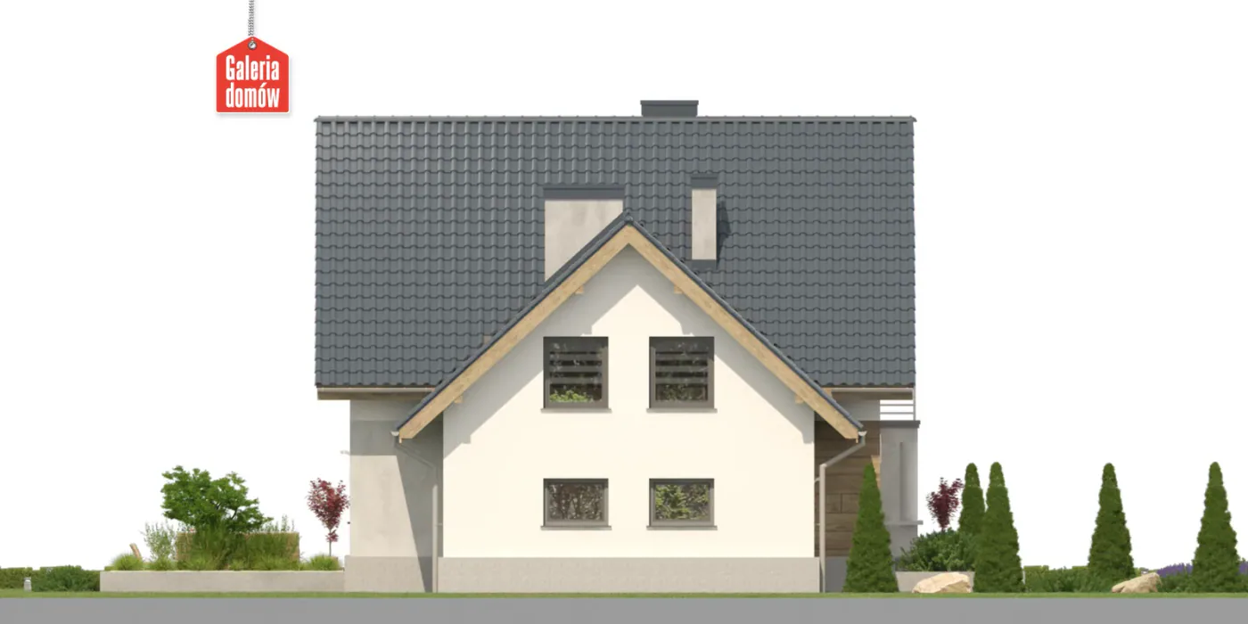 Elewacja boczna prawa