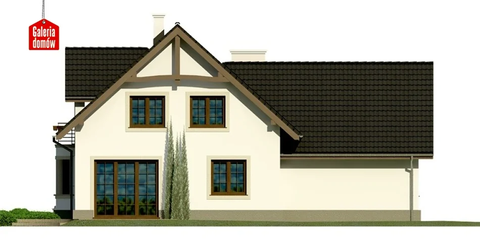 Elewacja boczna lewa