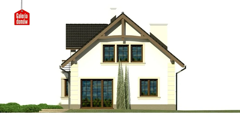 Elewacja boczna lewa