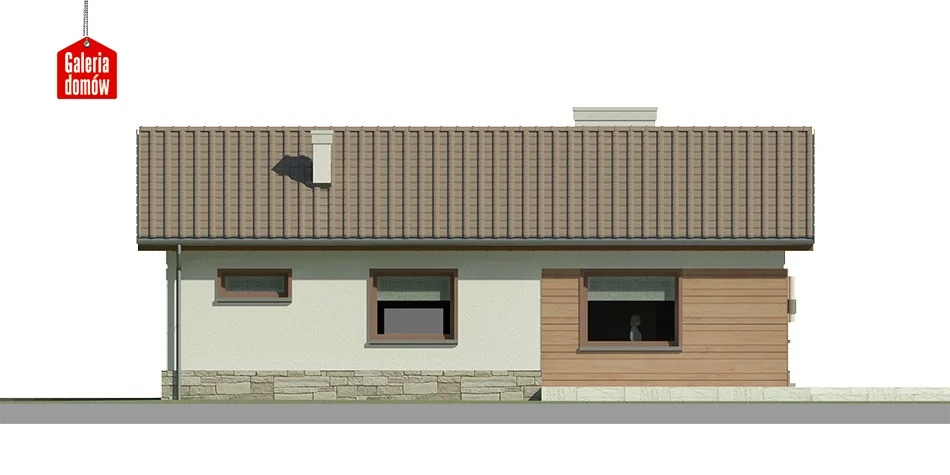 Elewacja boczna prawa