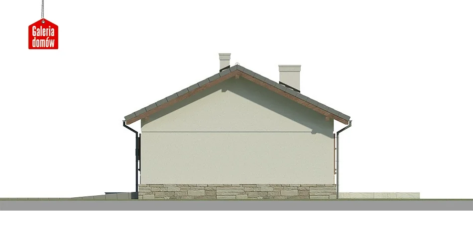 Elewacja boczna lewa