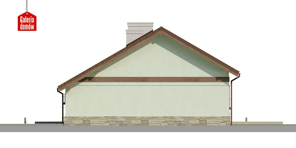 Elewacja boczna lewa