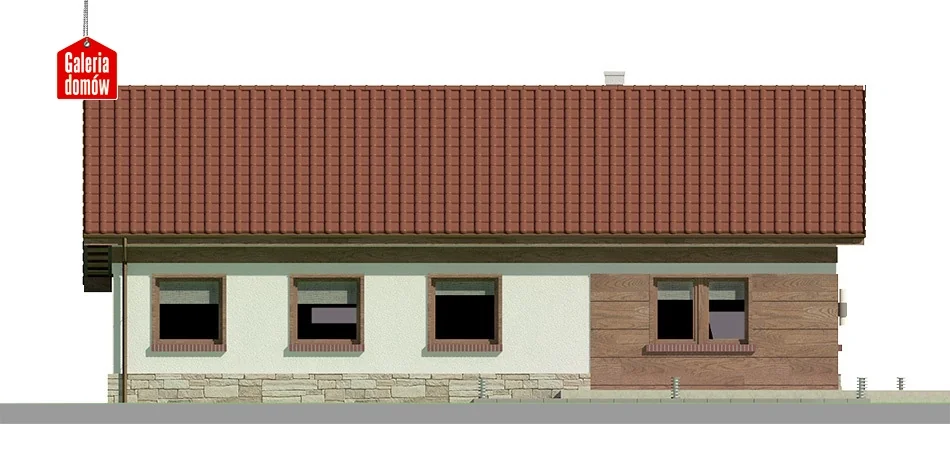 Elewacja boczna prawa