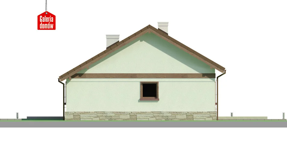 Elewacja boczna lewa