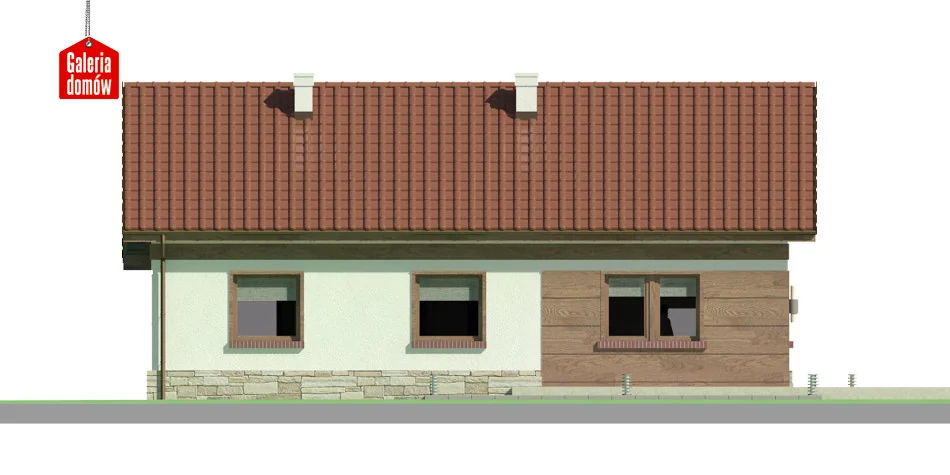 Elewacja boczna prawa