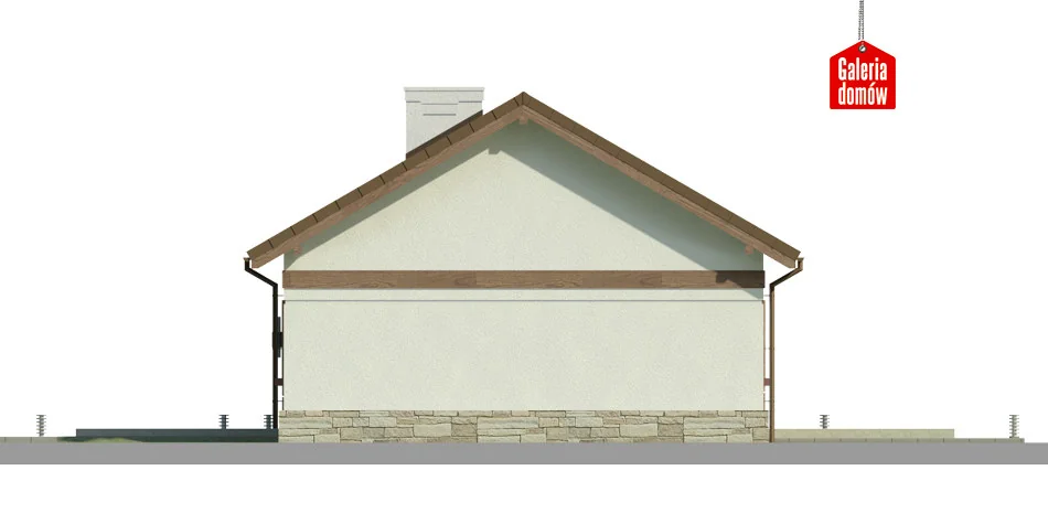 Elewacja boczna lewa