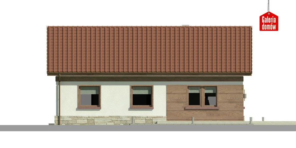 Elewacja boczna prawa
