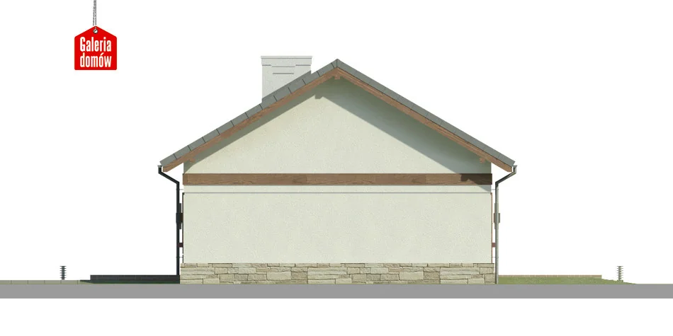 Elewacja boczna lewa