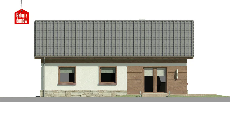Elewacja boczna prawa