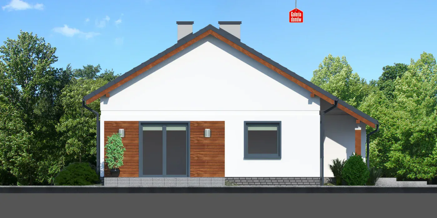 Elewacja boczna prawa