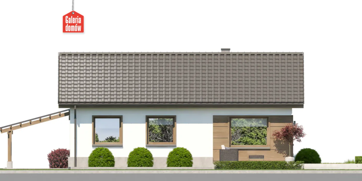 Elewacja boczna lewa