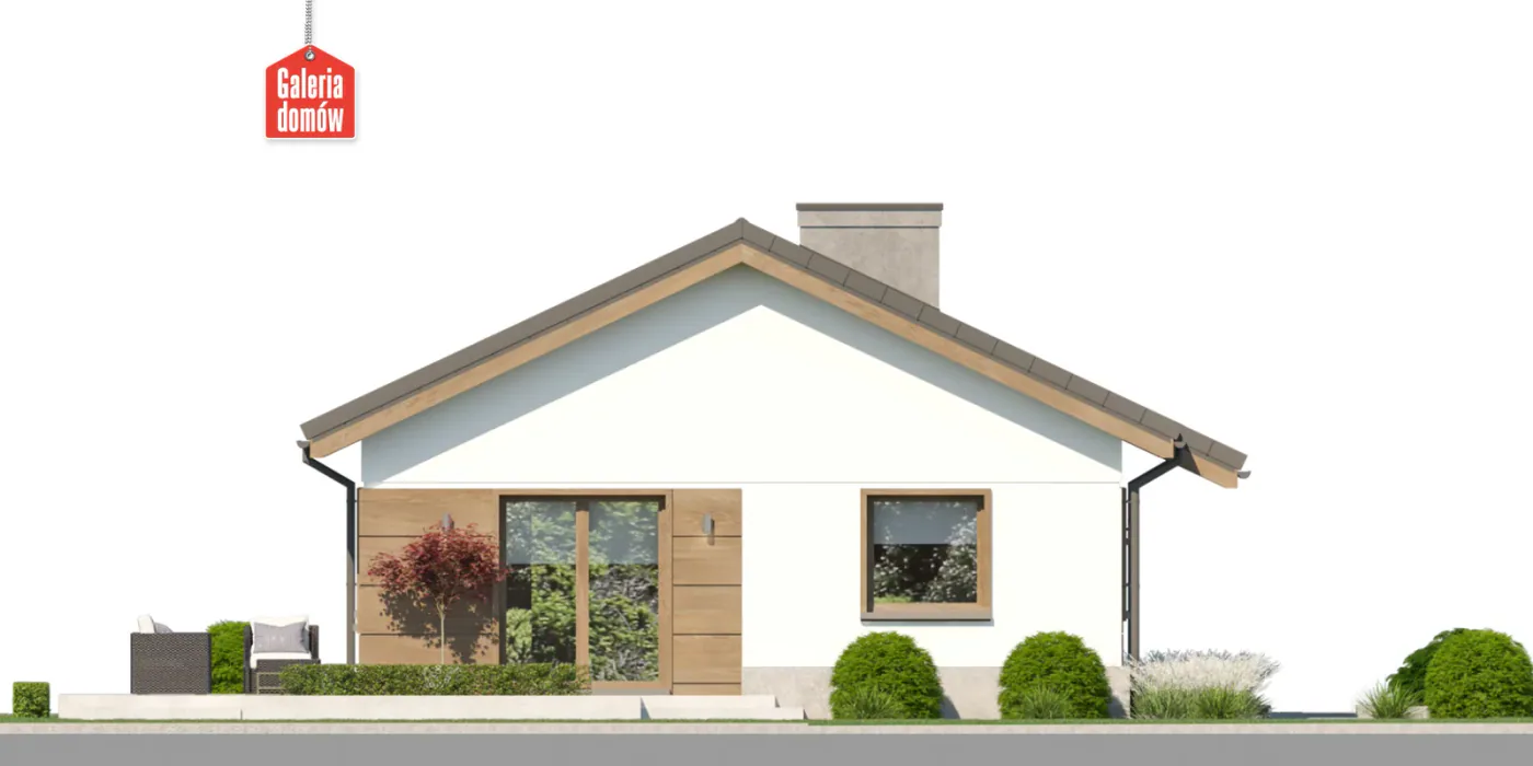 Elewacja boczna prawa