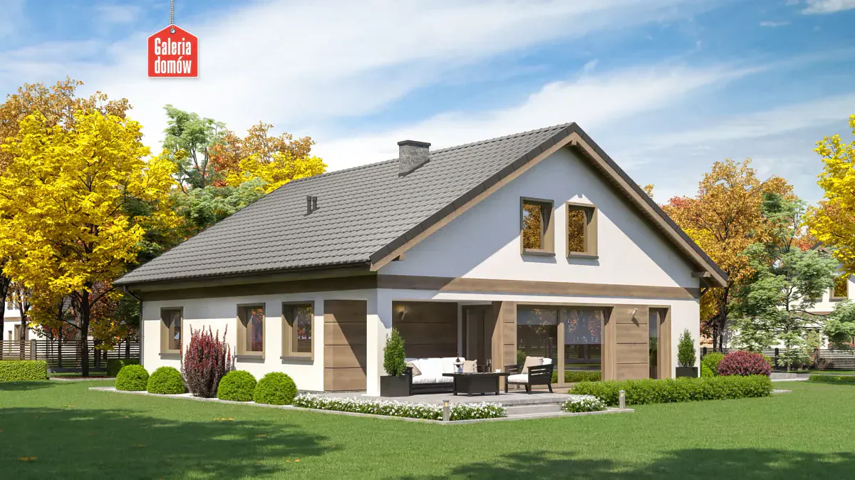 Wizualizacja domu przy Przyjemnej 24 bis - zdjęcie 2