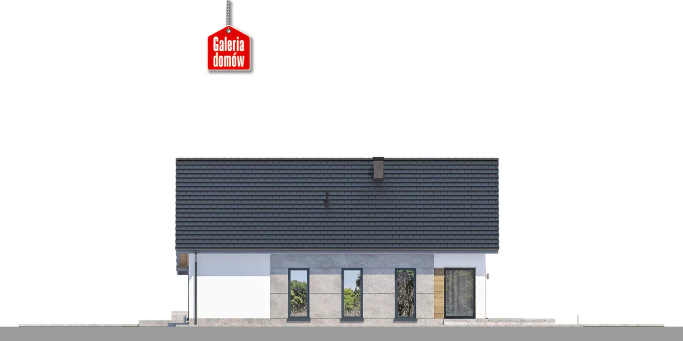 Elewacja boczna lewa