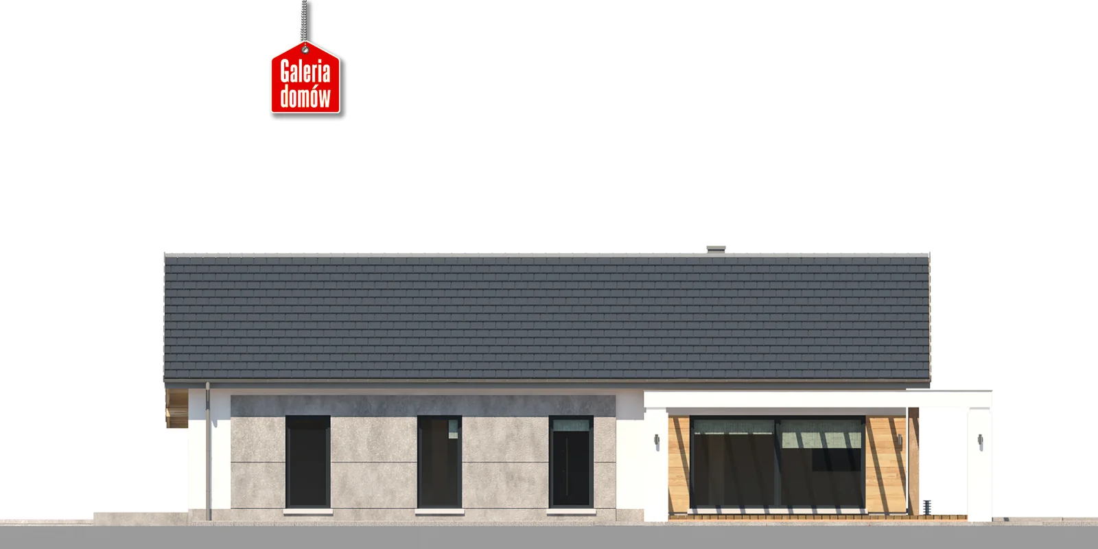 Elewacja boczna lewa