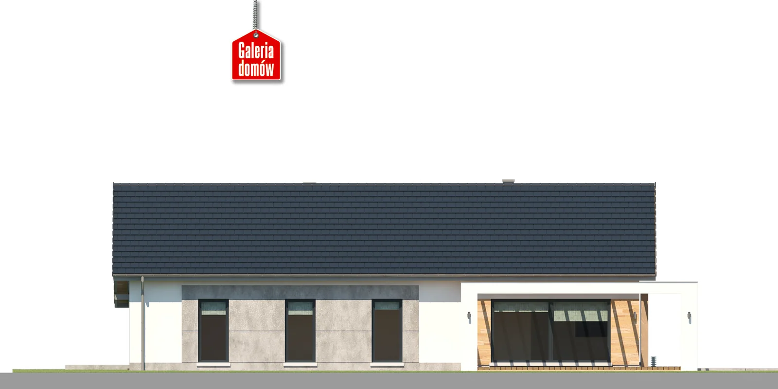 Elewacja boczna lewa