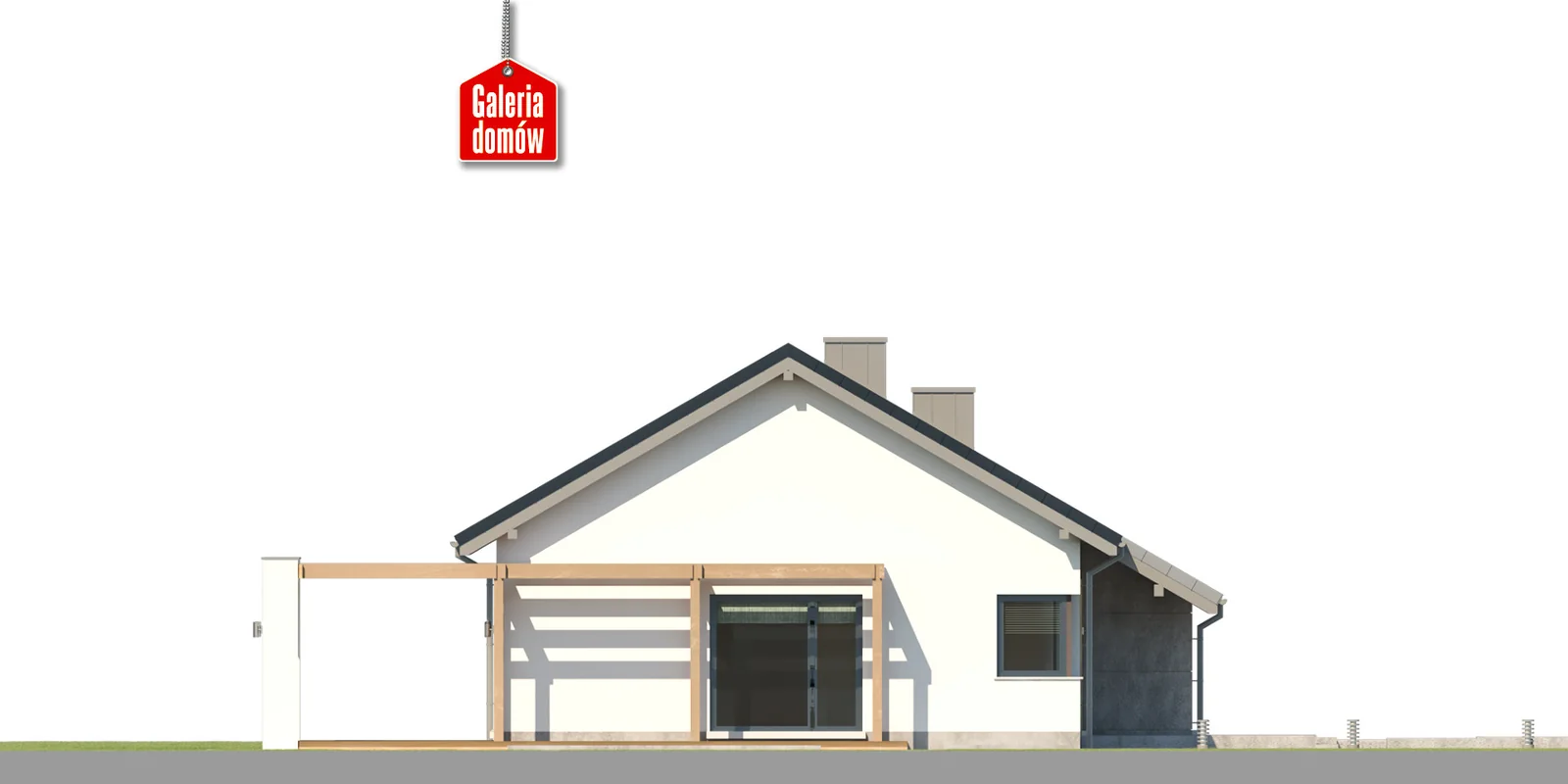 Elewacja boczna prawa