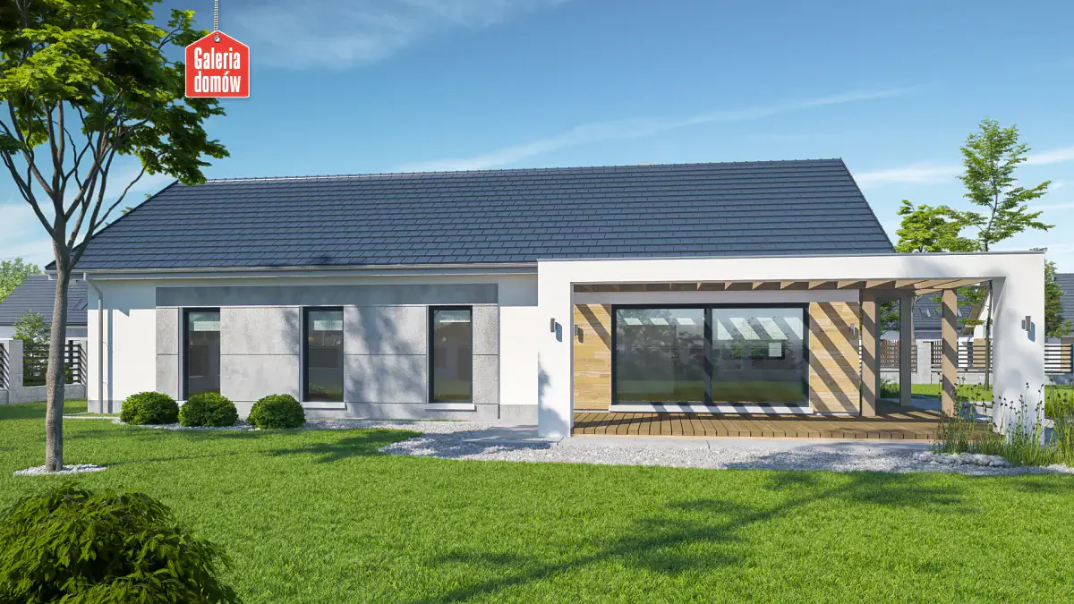 Wizualizacja domu przy Przyjemnej 28 bis - zdjęcie 2