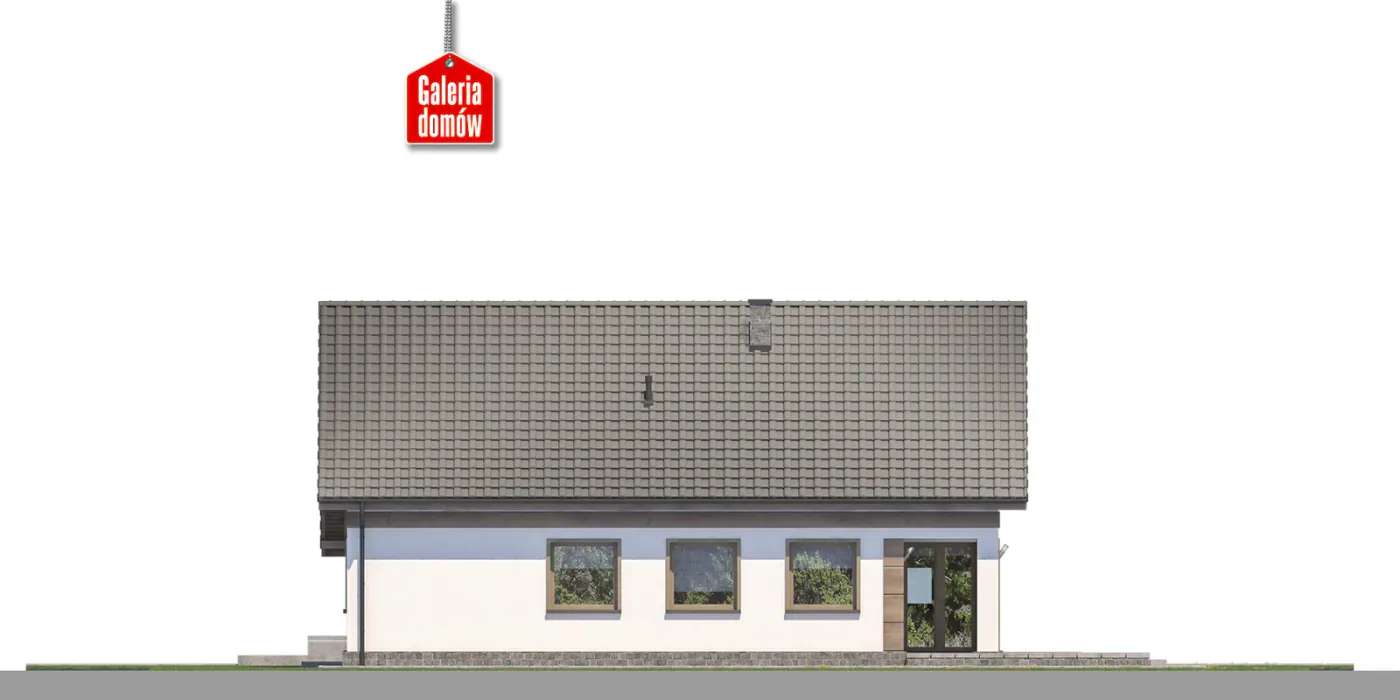 Elewacja boczna lewa