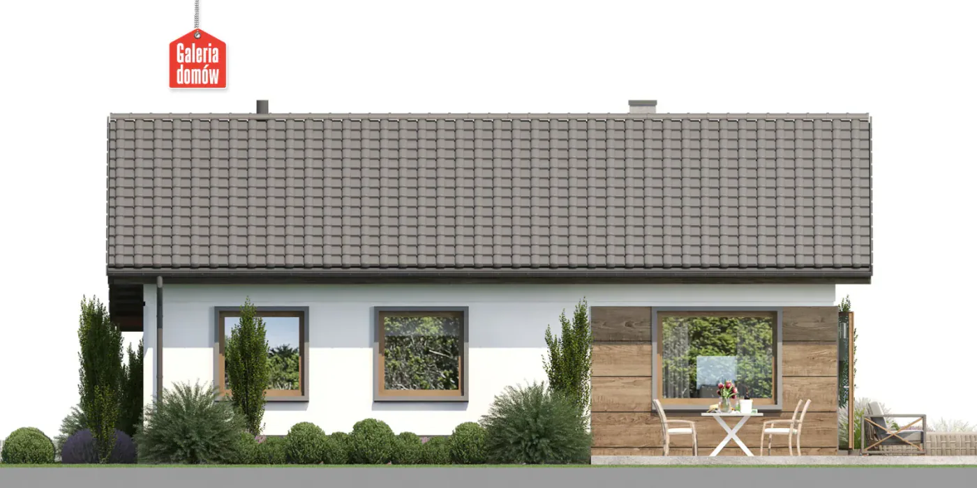 Elewacja boczna lewa