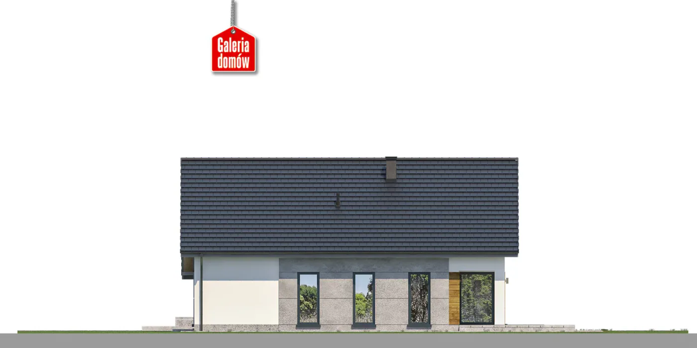 Elewacja boczna lewa