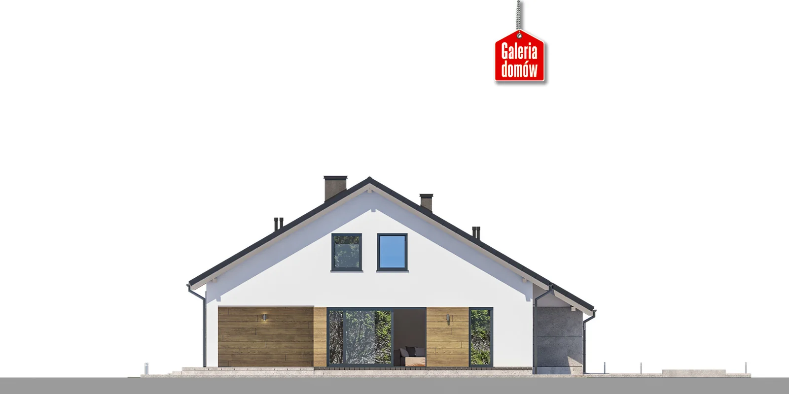 Elewacja boczna prawa