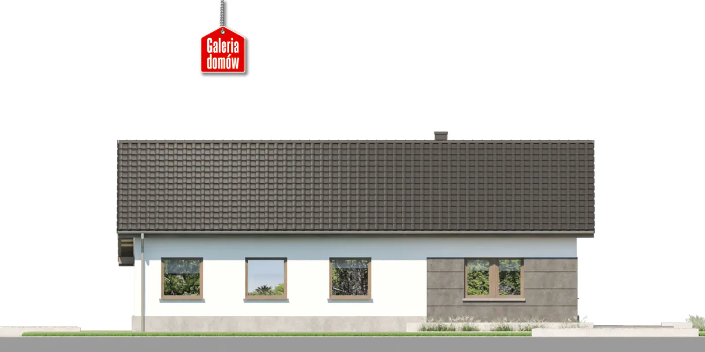 Elewacja boczna lewa