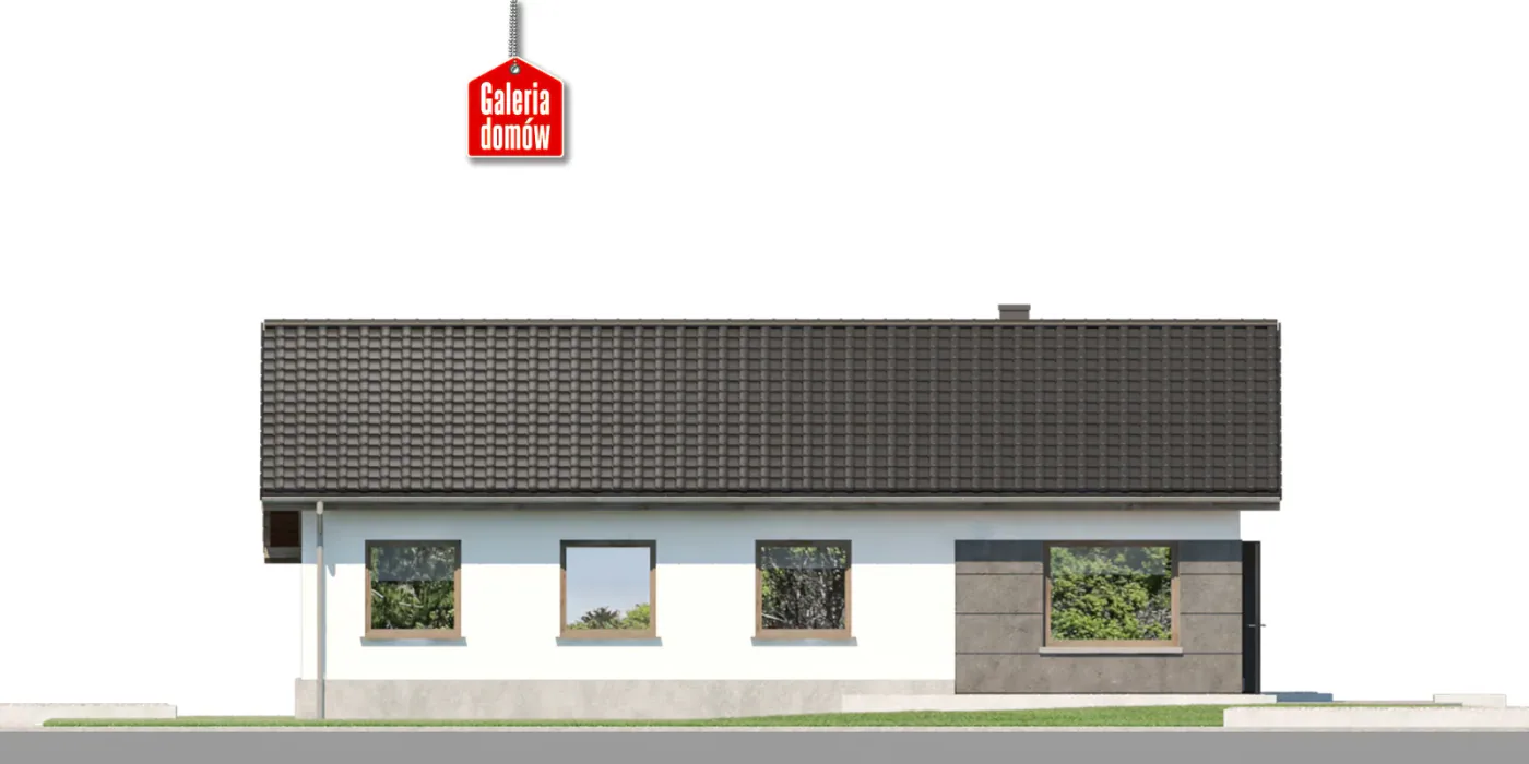 Elewacja boczna lewa