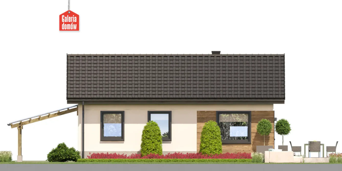 Elewacja boczna lewa