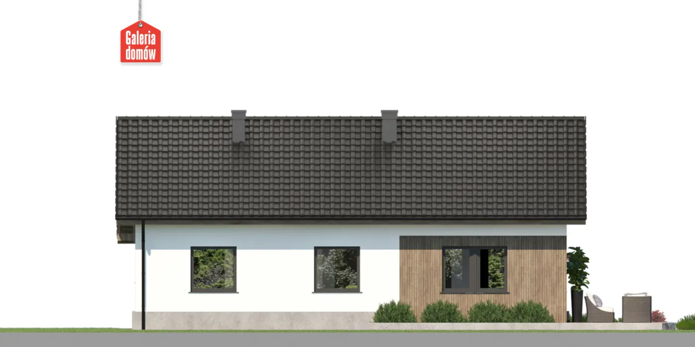 Elewacja boczna lewa