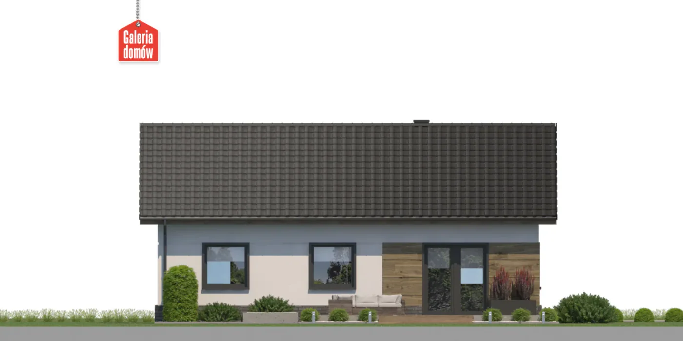 Elewacja boczna lewa