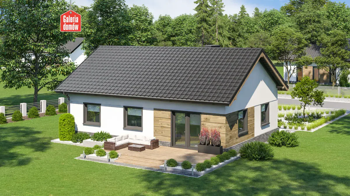 Wizualizacja domu przy Przyjemnej 35 - zdjęcie 2