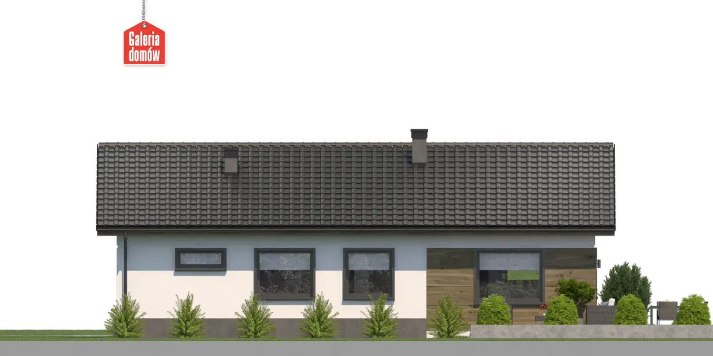 Elewacja boczna lewa