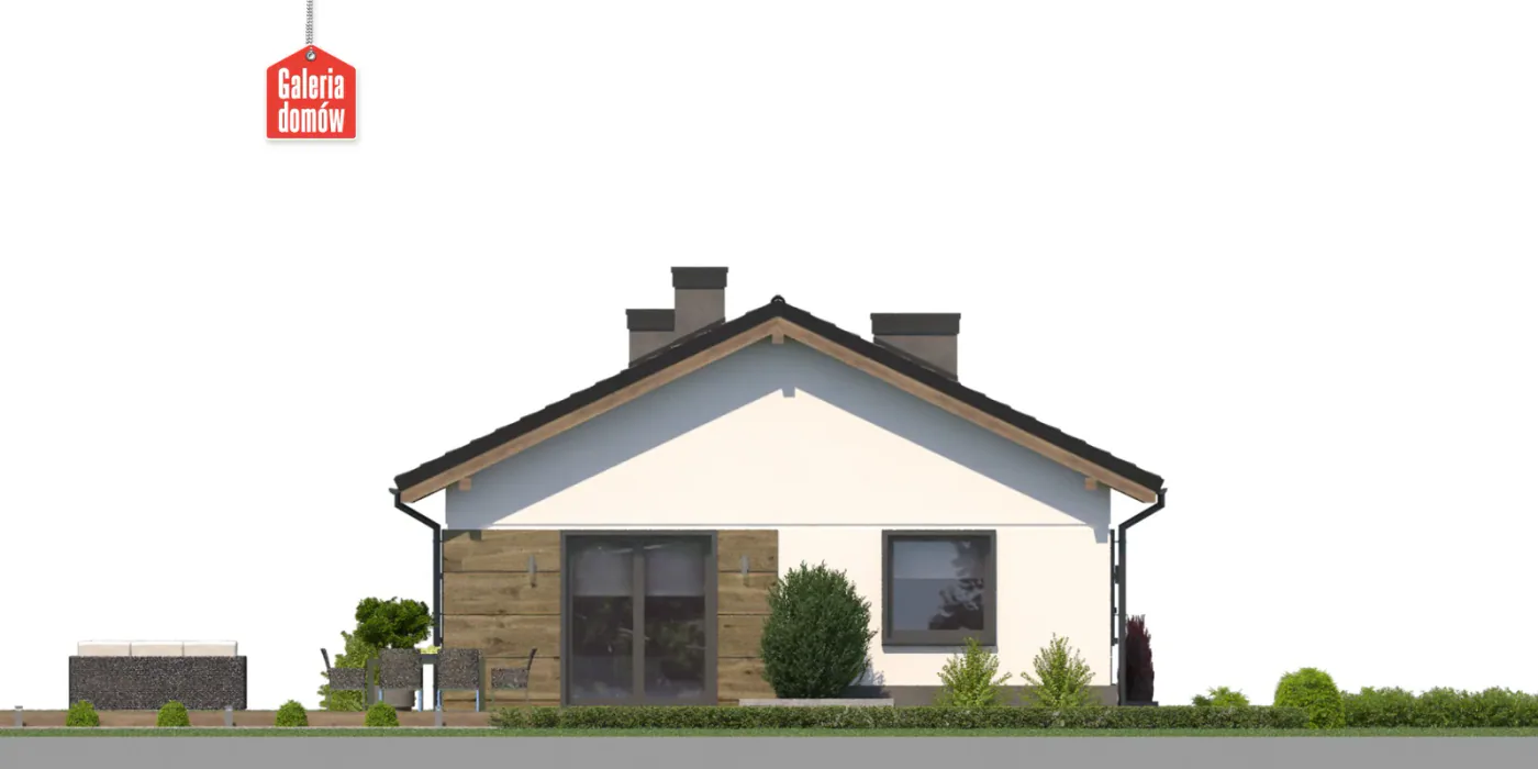 Elewacja boczna prawa