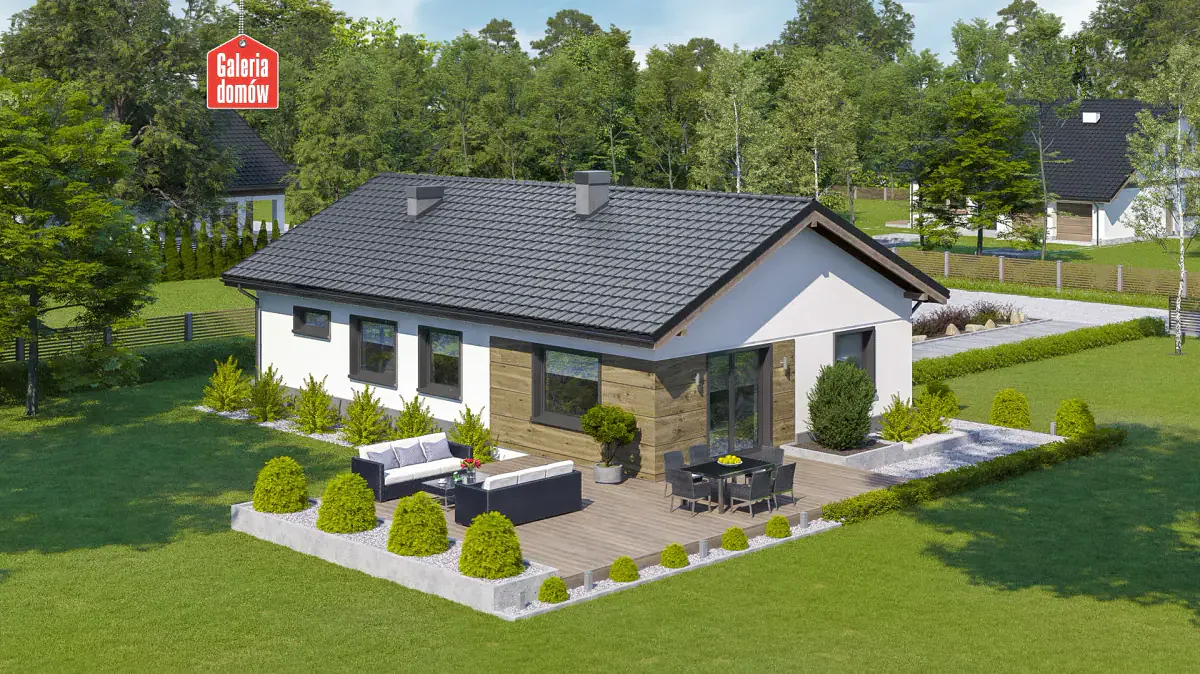 Wizualizacja domu przy Przyjemnej 36 - zdjęcie 2