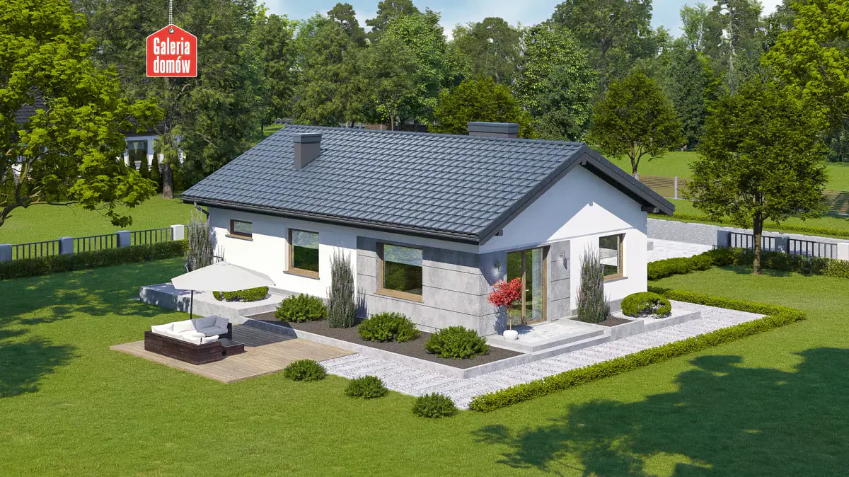 Wizualizacja domu przy Przyjemnej 37 - zdjęcie 2