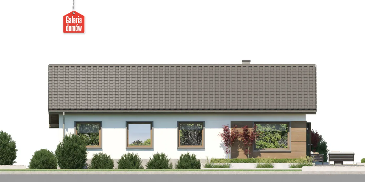 Elewacja boczna lewa