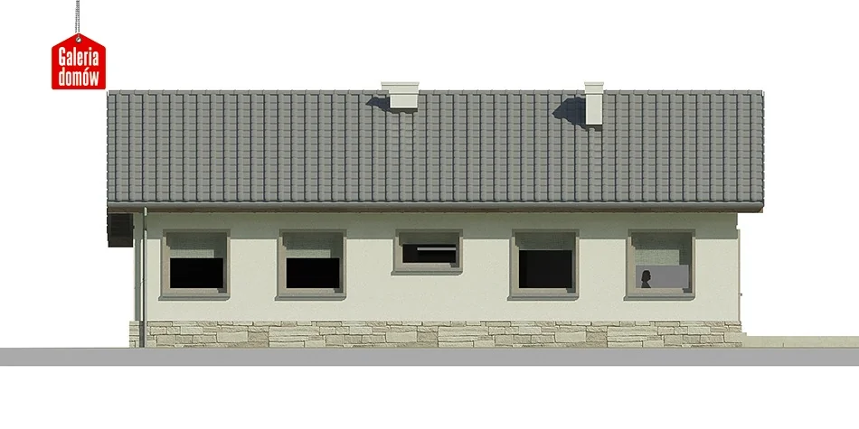 Elewacja boczna prawa